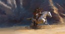 Exploring the Desert - \'Exploring the Desert\' is an official concept artwork for Battlefield 1, the video game created by EA DICE. The artist is DICE Senior Concept Artist Robert Sammelin. This limited edition Certified Art Giclee™ print is part of the official Battlefield 1 fine art collection by Cook & Becker and EA DICE.