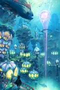Hydropolis - Ni no Kuni II - Hydropolis is officiële concept art voor de role-playing video game Ni no Kuni II: Revenant Kingdom. De game is ontwikkeld door Japanse studio Level-5 in samenwerking met animatiestudio Ghibli, met character designs door Yoshiyuki Momose.