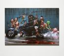 Frankenstein\'s Band - Zombies, mutanten, gremlins, een weerwolf en andere pop horror archetypen, vormen Frankensteins entourage. Frankenstein\'s band is een rock \'n roll revival band die doet denken aan de Rocky Horror Picture show, maar dan overgoten met een dikke jaren negentig saus. De band is te boeken voor festivals en zalen over de hele wereld, en is gespecialiseerd in het ouvre van Bananarama.