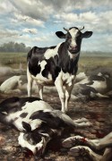 Prize Winning Cow - Witcher 3 - Prize Winning Cow ist offizielle Concept Art für das Videogame The Witcher 3: Wild Hunt von CD PROJEKT RED. Schöpfer dieser Abbildung ist Bartłomiej Gaweł. Dieser Certified Art Giclee™-Druck ist Teil der offiziellen The Witcher Fine Art Collection von Cook & Becker und CD PROJEKT RED.