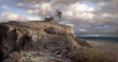 Serkonan Legends, Haunted Cliffs of Cullero - Dishonored 2 - Serkonan Legends, Haunted Cliffs of Cullero is officiële concept art voor de video game Dishonored 2 van Arkane Studios. Deze limited edition Certified Art Giclee print maakt deel uit van de officiële Dishonored 2 fine art collectie van Cook & Becker en Bethesda Softworks. De print is met de hand genummerd; een Certificaat van Echtheid is bijgevoegd.