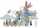 Sky Pirates - Ni no Kuni II - Sky Pirates is official concept artwork for role-playing video game Ni no Kuni II: Revenant Kingdom. The game was developed by Japanese studio Level-5 in close cooperation with animation studio Ghibli, and features character designs by Yoshiyuki Momose.