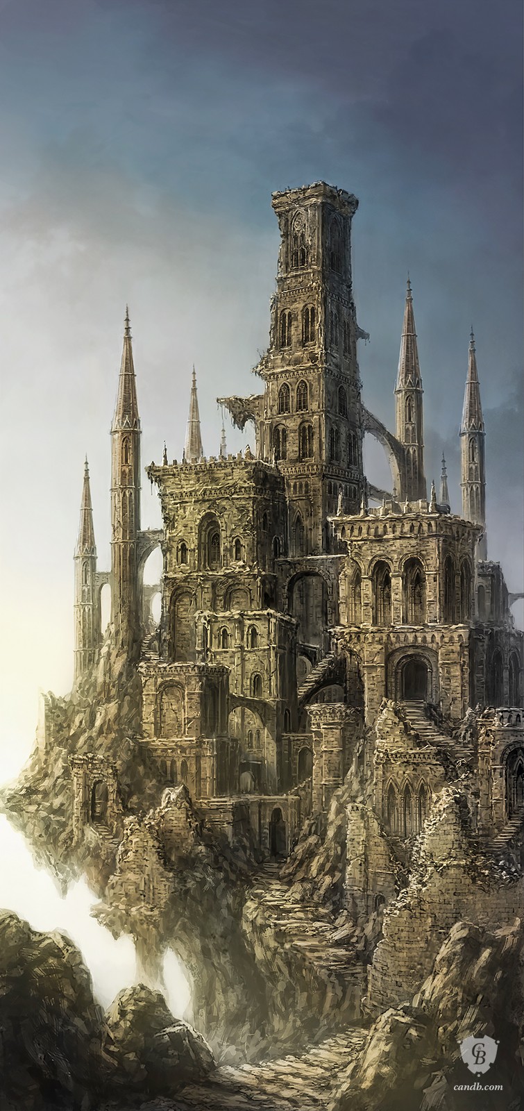 artwork-dragon-shrine-dark-souls-ii-fromsoftware