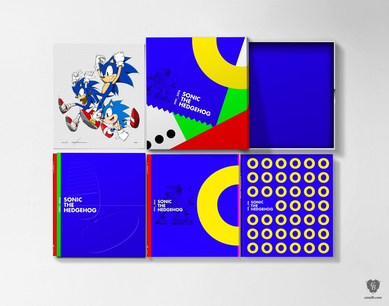 Artwork Sonic The Hedgehog 25th Anniversary Art Book