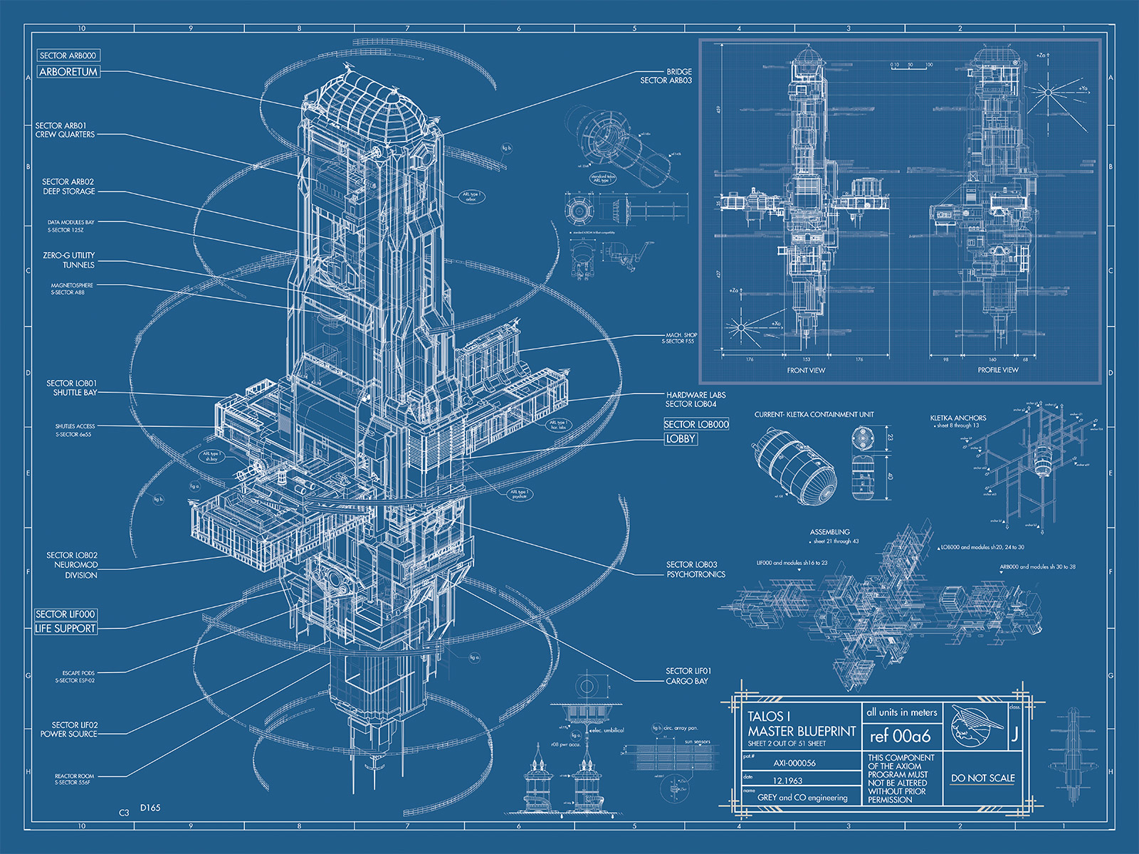 Artwork Talos I Master Blueprint Prey Arkane Studios 