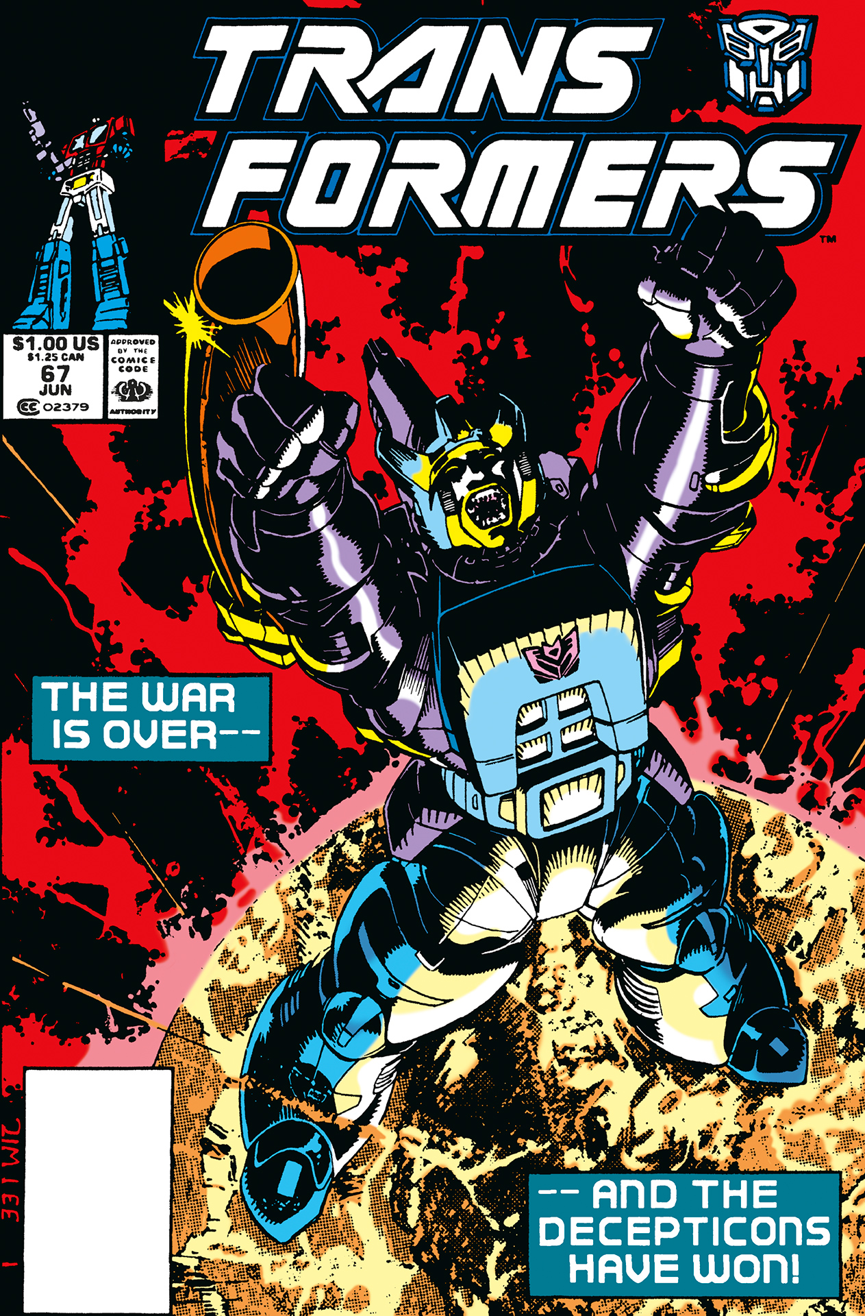 Artwork The Transformers #67 | Transformers | Hasbro | Cook and Becker